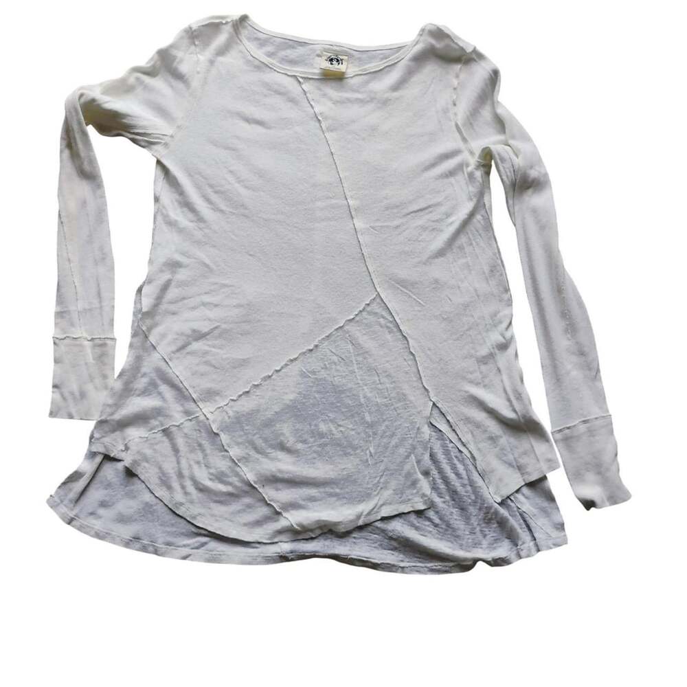 Free People Women's Cream Shirt